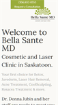Mobile Screenshot of bellasanteclinic.com